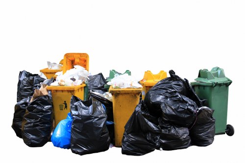Clearing process with organized sorting of items