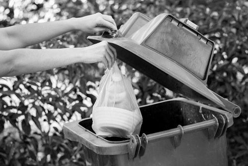 Eco-friendly disposal methods used in Carshalton flat clearance