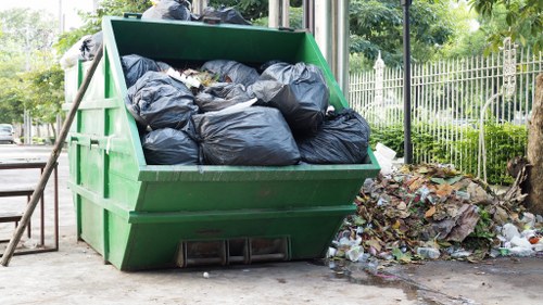Recycling process in Carshalton waste management